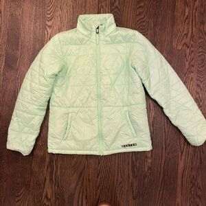 Burton Kids Puffer Jacket - Mint Green